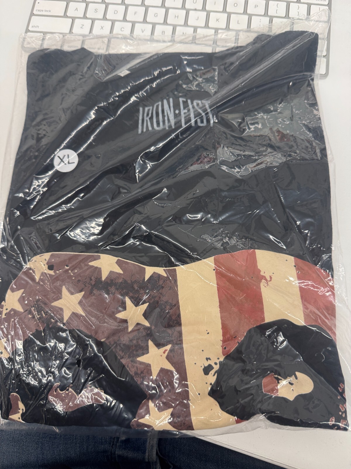 IRON FIST MISFIT FLAG SKULL T SHIRT OFFICIAL ITEM gallery