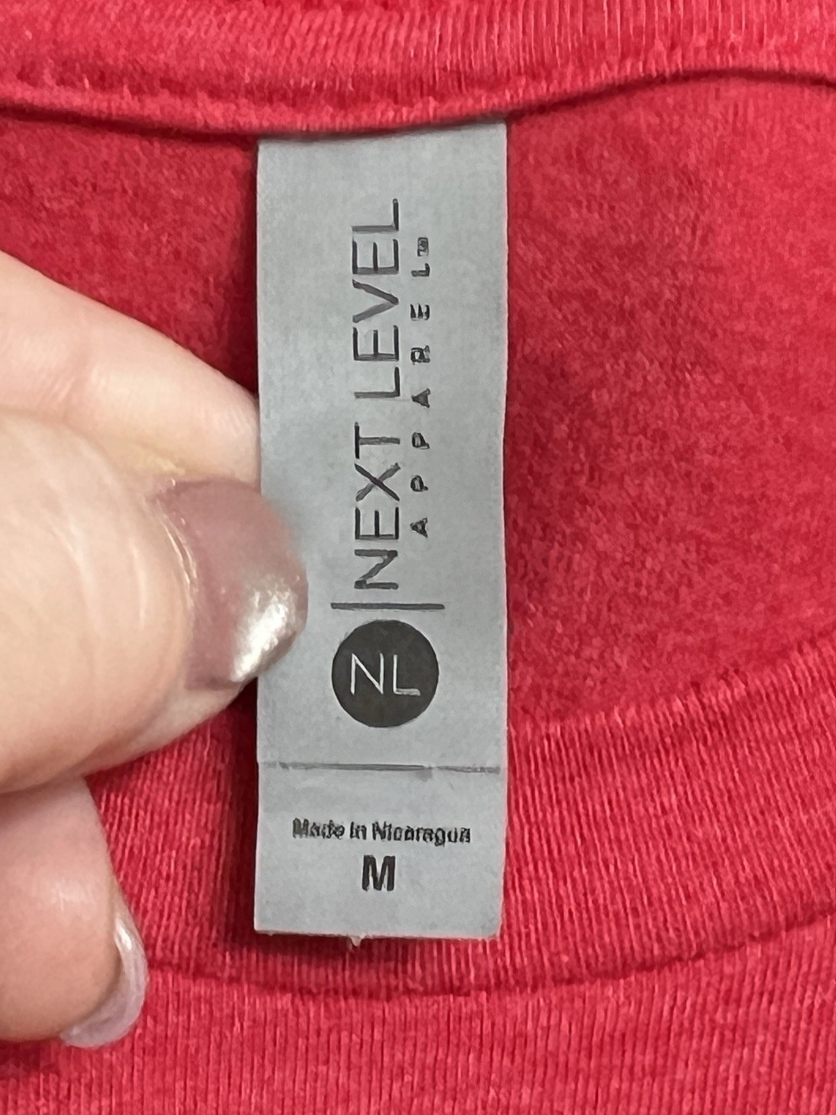 Next Level Apparel Unisex Red Chilli 5K T-Shirt SzMed NICE! gallery