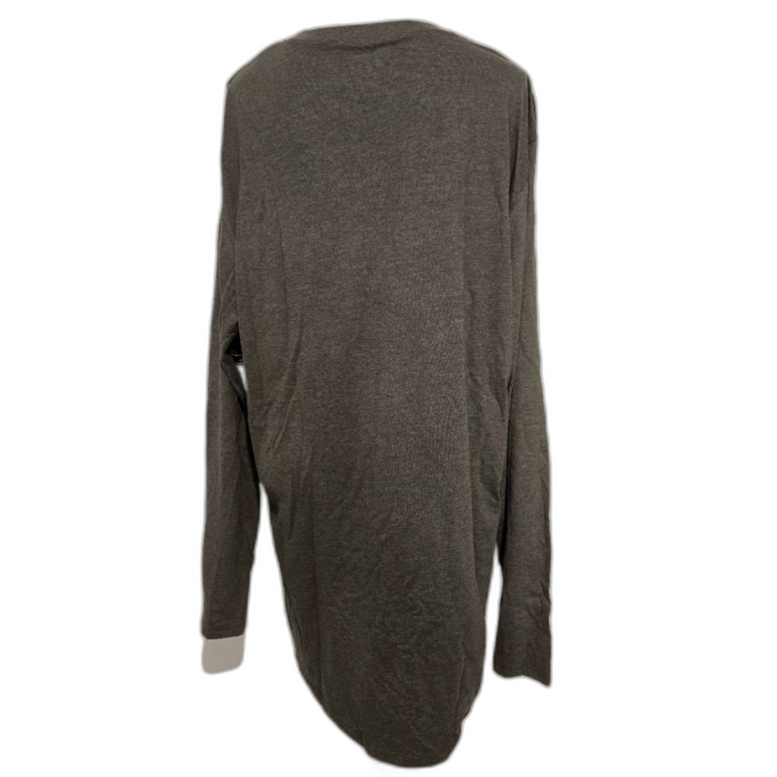 Mens XL NWT Long Length Gray Shirt gallery
