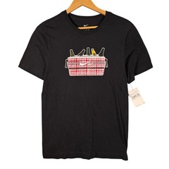Nike Golf Legend Tee Mens Cooler Graphic Small Black Cotton Blend Casual Sport