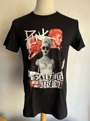 PINK (2018) Official “Beautiful Trauma” World Tour Dates T-Shirt Size Medium