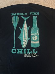 Salt Life Paddle Fish Chill TShirt