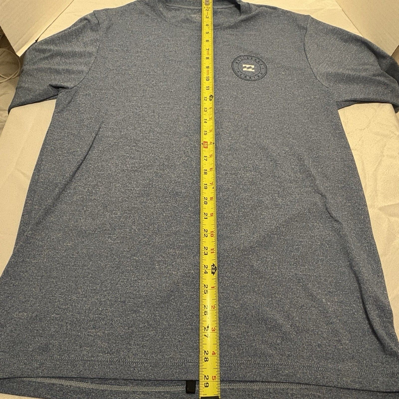 Billabong Men's Short Sleeve Surf Shirt UVA/UVB Protection, Size Large, Blue gallery