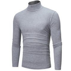 Men’s Thermal Base Layer Top High Neck Slim Fit Long Sleeve