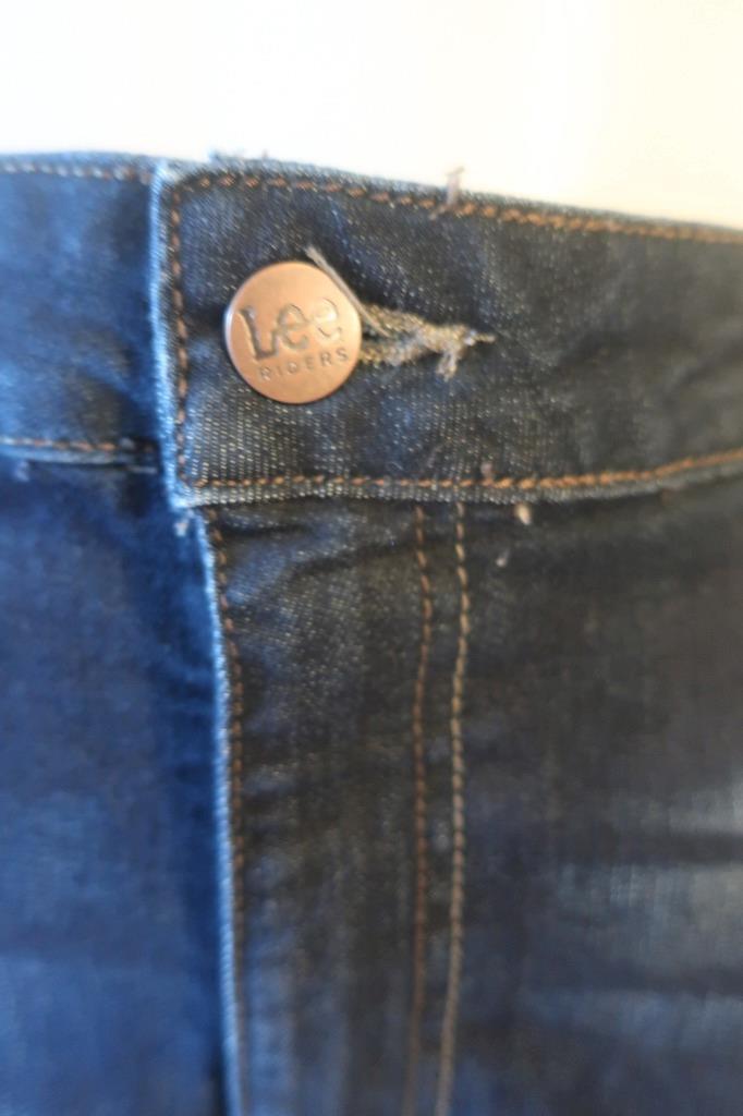 NWT Womens Lee Riders Midrise Bootcut Dark Blue Denim Jeans 24M * gallery