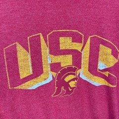 Rivalry Threads USC Trojans Mens Large Red Graphic T-Shirt NCAA College Fan Gear
