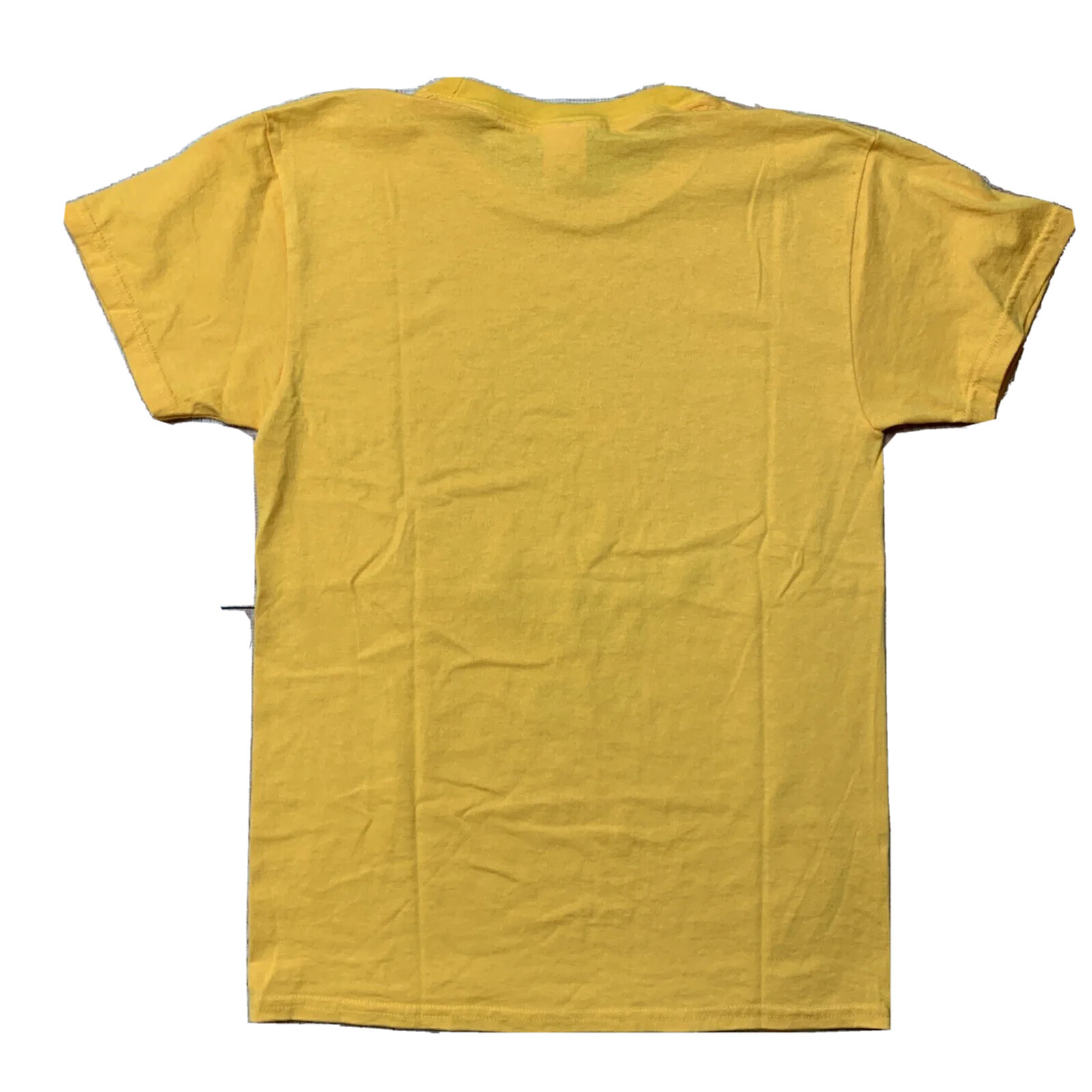 Yellow Hanes Eco-Smart Shirt Size Small Better Planet Earth Recycled 50/50 Tee gallery