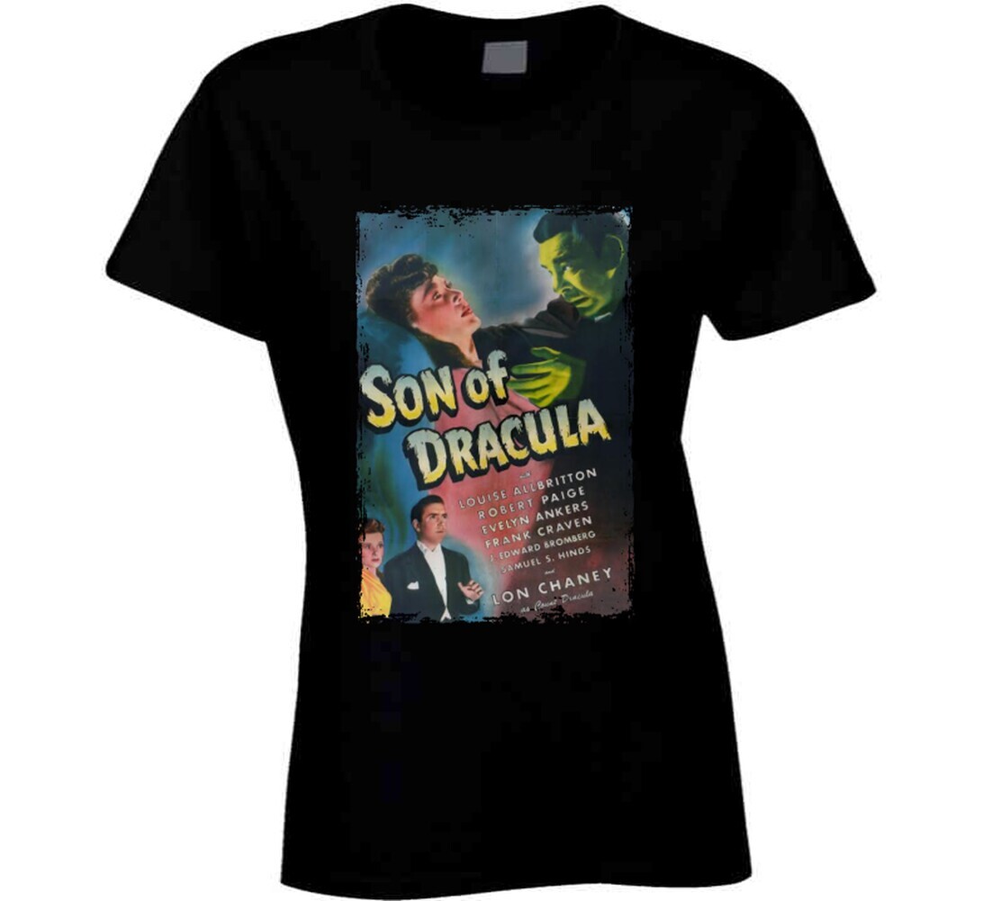 Son Of Dracula 40s Horror Classic Movie T Shirt gallery