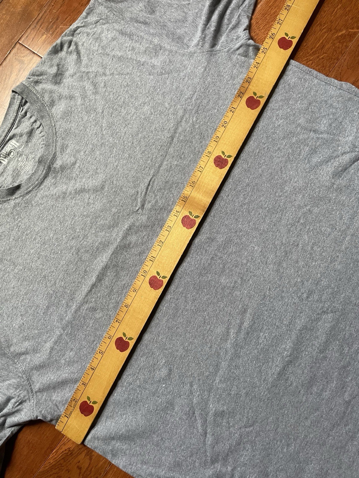 Duluth Trading Co Shirt Mens XL Longtail Pocket Crewneck Gray Cotton Tee gallery