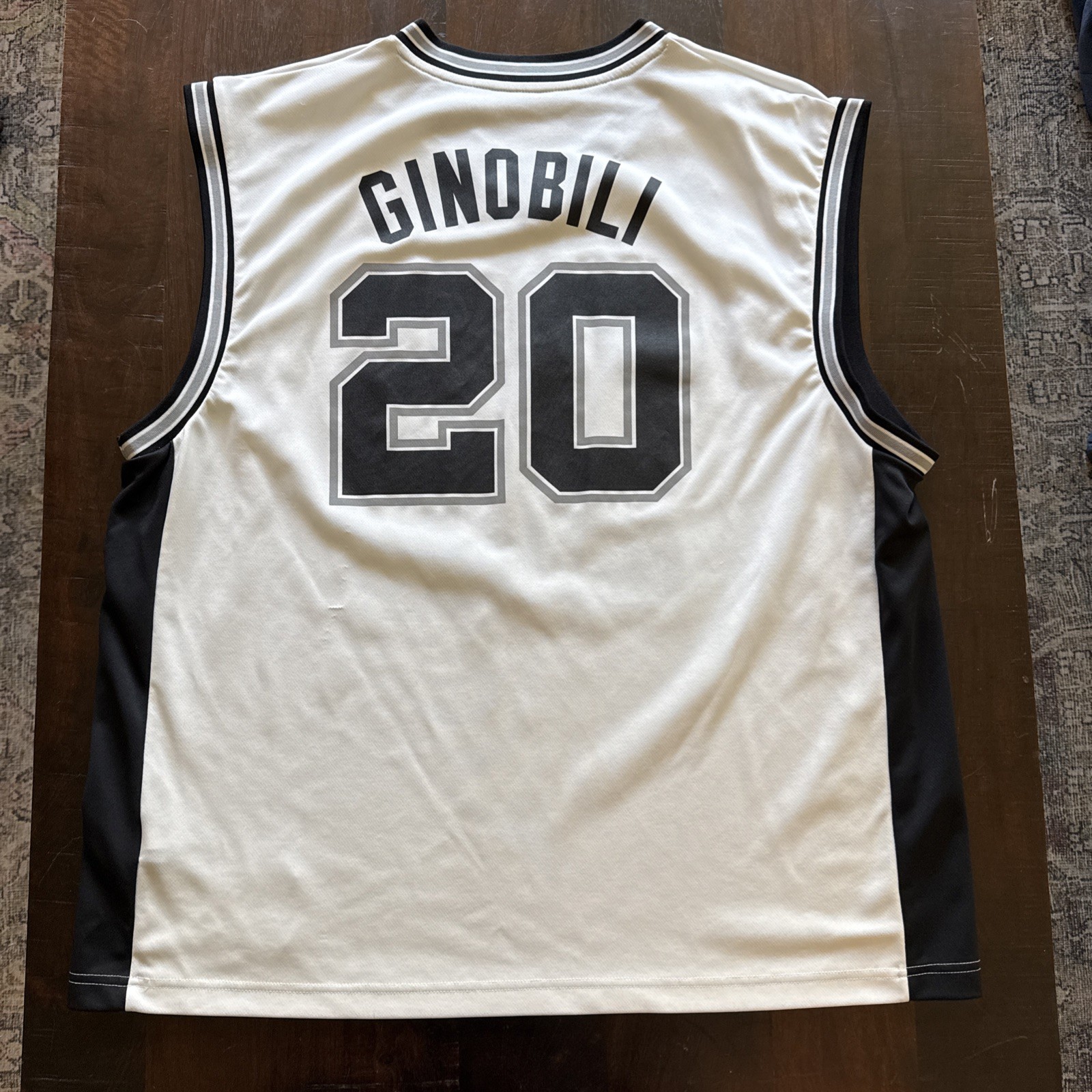 Adidas NBA San Antonio Spurs Manu Ginobili Jersey Size Mens XL SEE PICS gallery