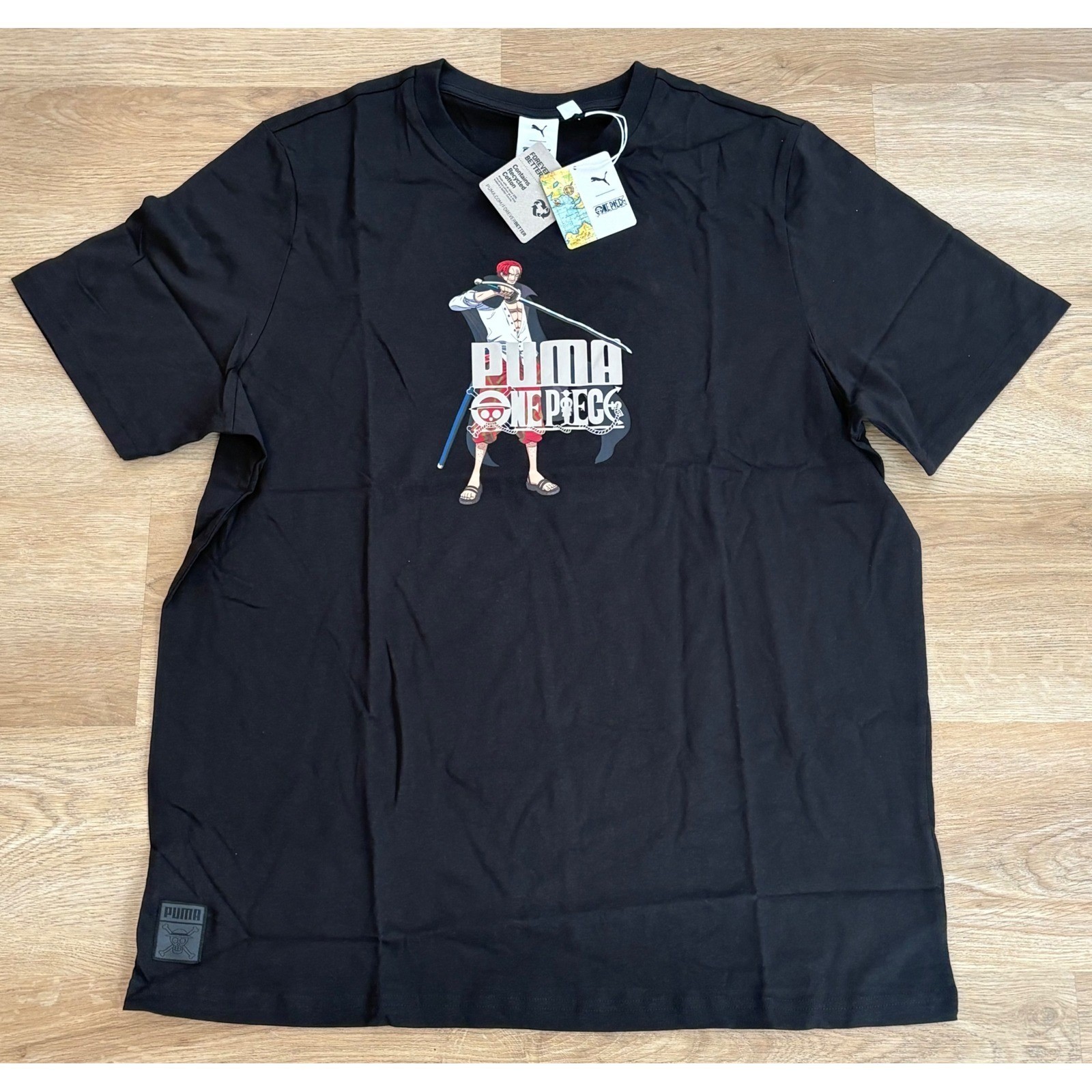 NWT Men's Puma x One Piece Shanks Graphic Tee - Medium - Black gallery