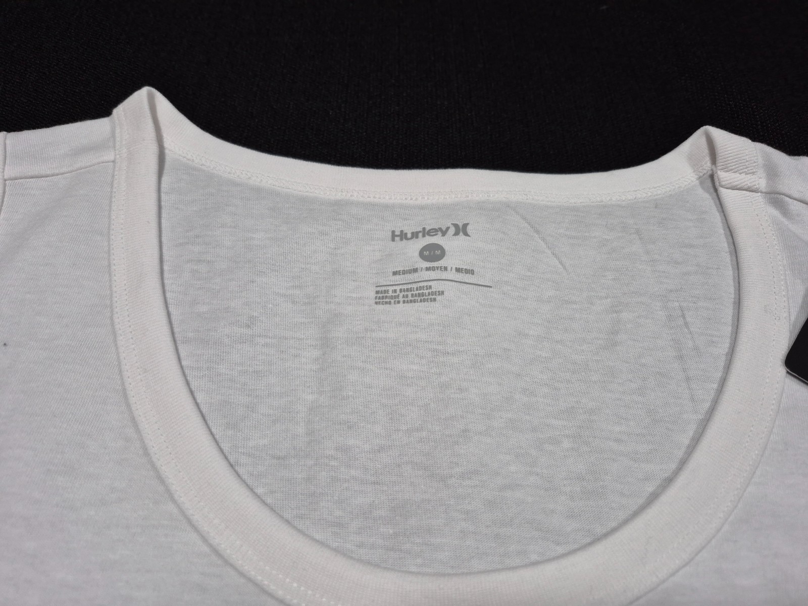 Hurley Men's Found Nation American Icon Graphic White Tank Top White gallery