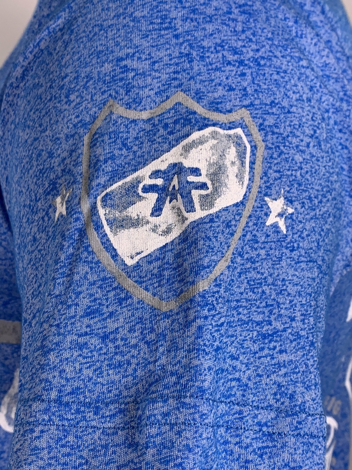AMERICAN FIGHTER NORTH CAROLINA MARBLE Men's T-Shirt Blue * gallery