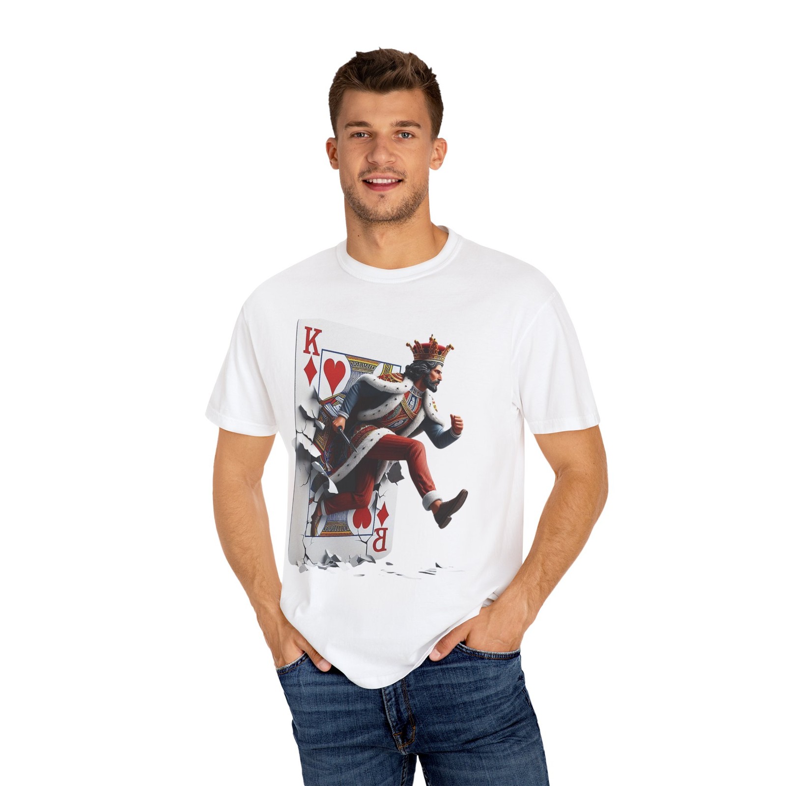 King of Hearts Graphic Tee, Unisex T-Shirt, Fun Casual Wear, Gift for […]