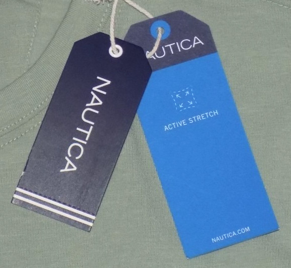 Nautica Men's Active Stretch Performance T-Shirts Jadefrost L New gallery