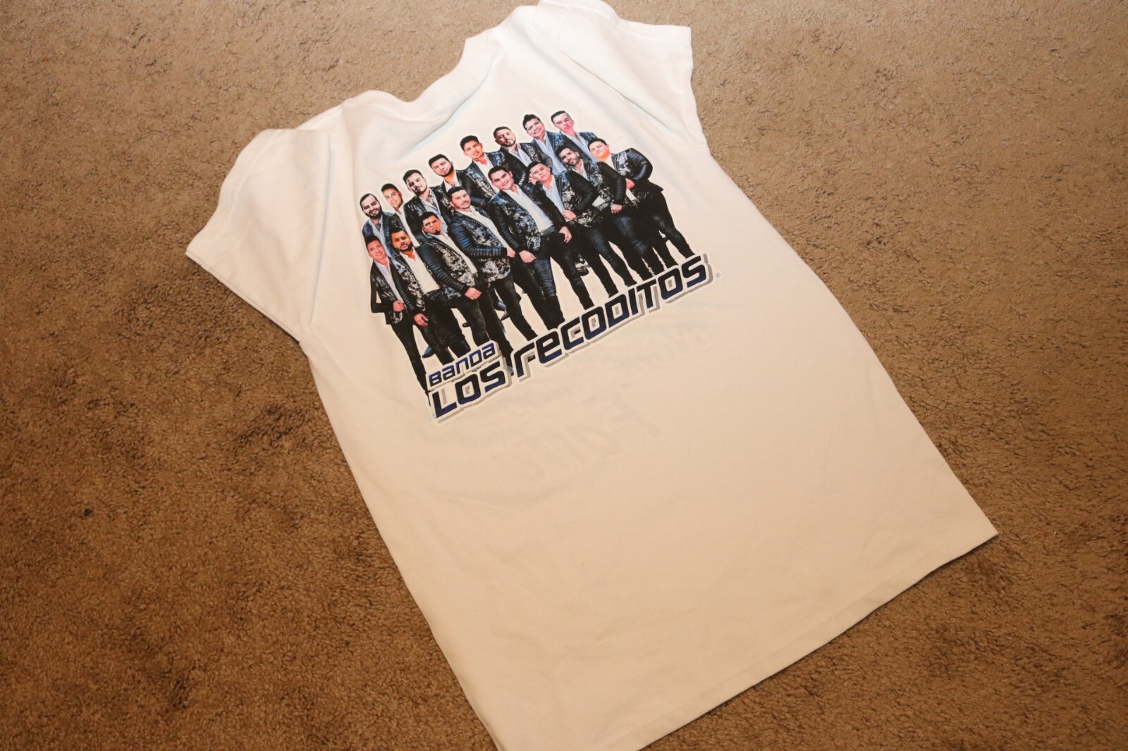 BANDA LOS RECODITOS TOUR T SHIRT SIZE Small Signed Marco "Zapata" Figueroa gallery