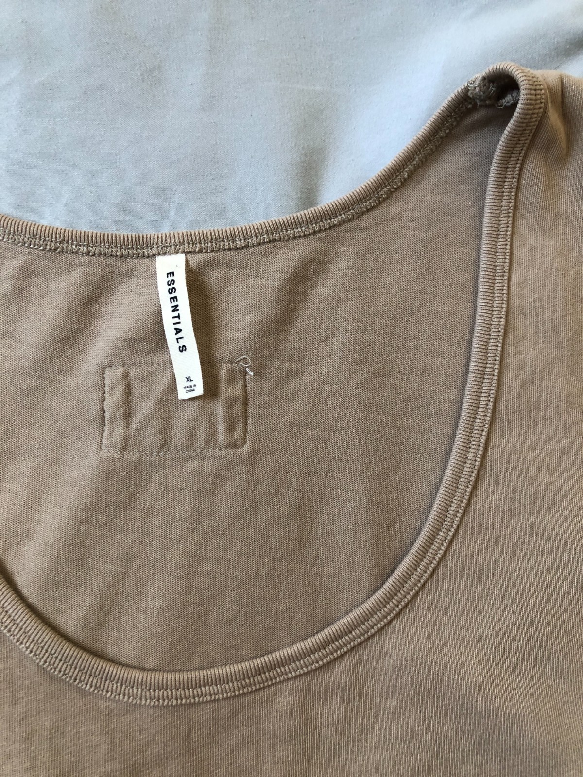 FOG Fear Of God Essentials longline tank top - XL gallery