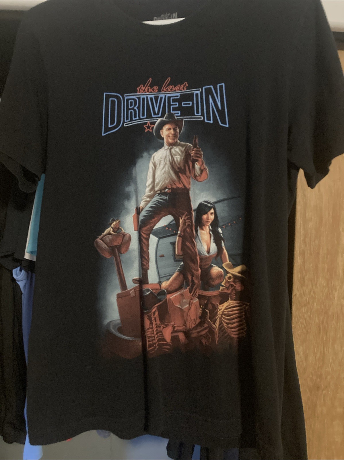Fright Rags Joe Bob Briggs Last Drive In Shirt M