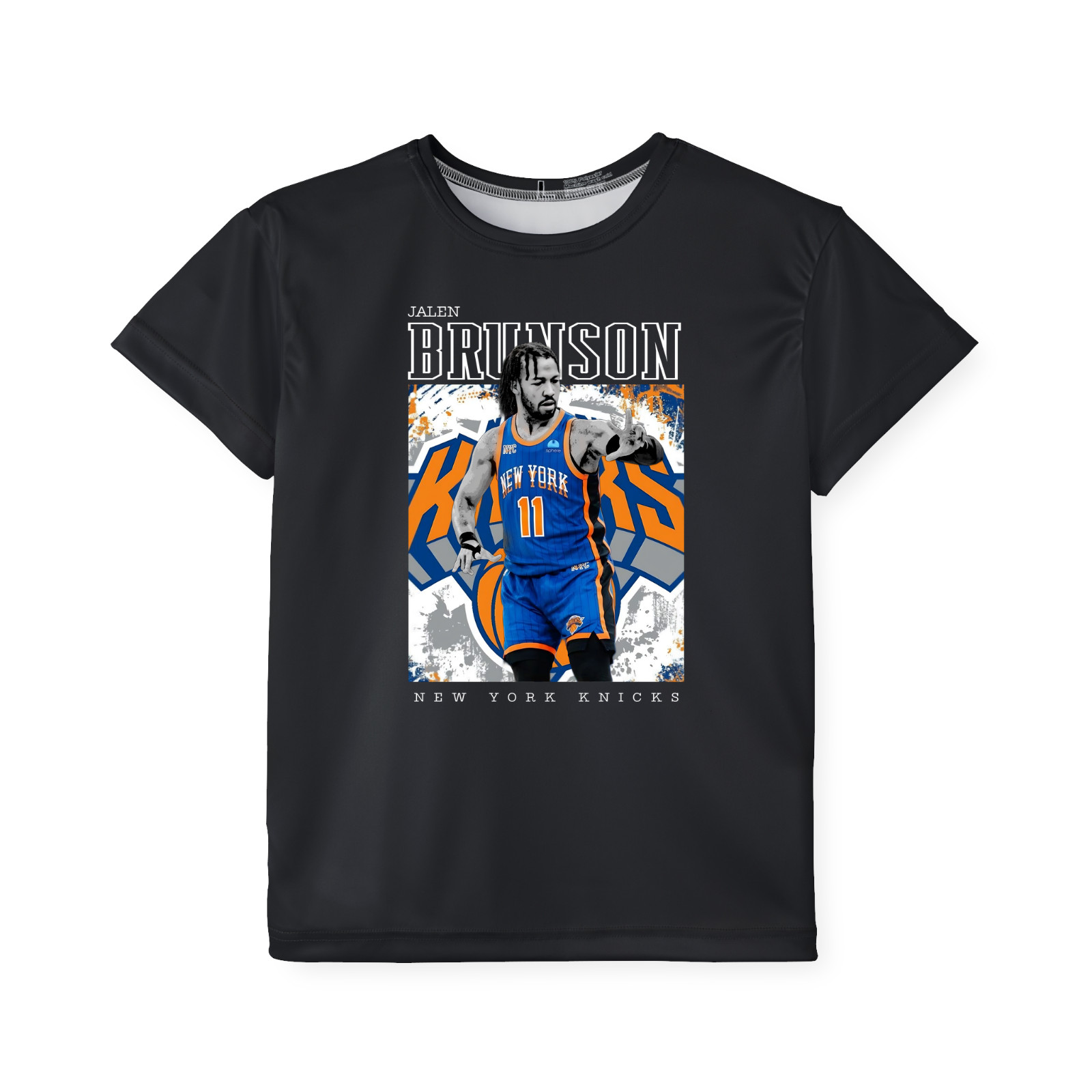 Basketball Players YOUTH Size T Shirts Clothing Custom Design Printed Front