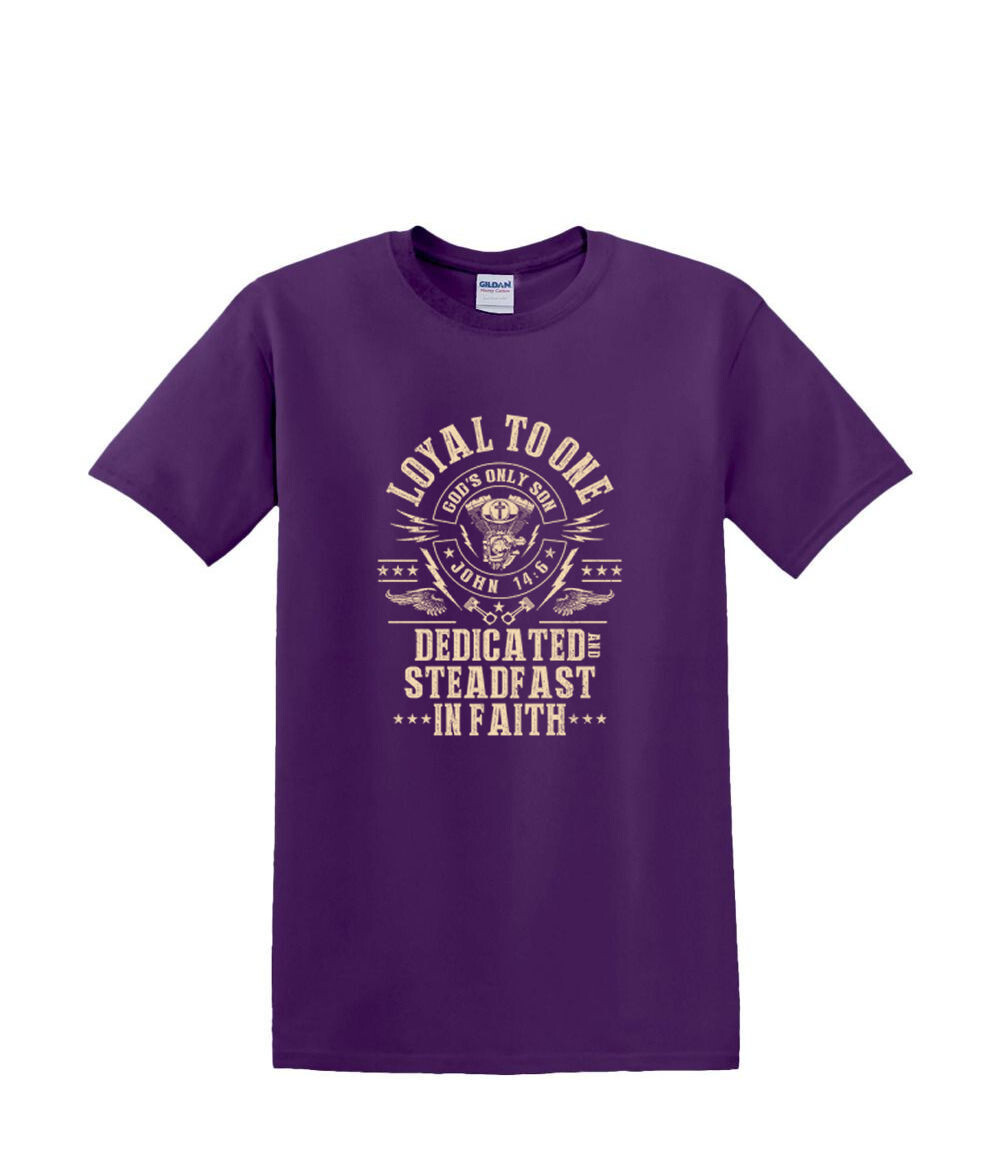 S to 2XL 3XL - LOYAL TO ONE - Faith Religion Fun Humor Work Fun Adult gallery