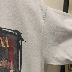 Vintage Nirvana Kurt Cobain MTV Live In New York Unplugged 1995 Size XL 23x30in