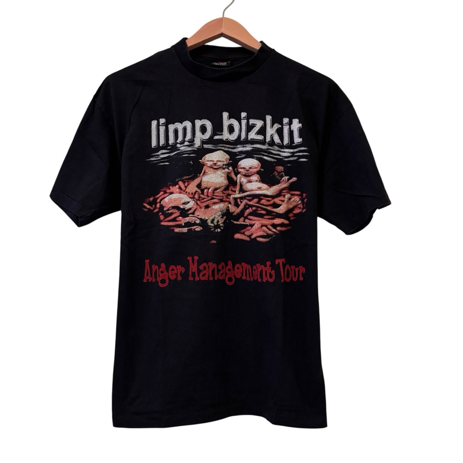 Limp Bizkit Anger Management Tour Eminem Papa Roach Tour T-Shirt XL Reprint gallery