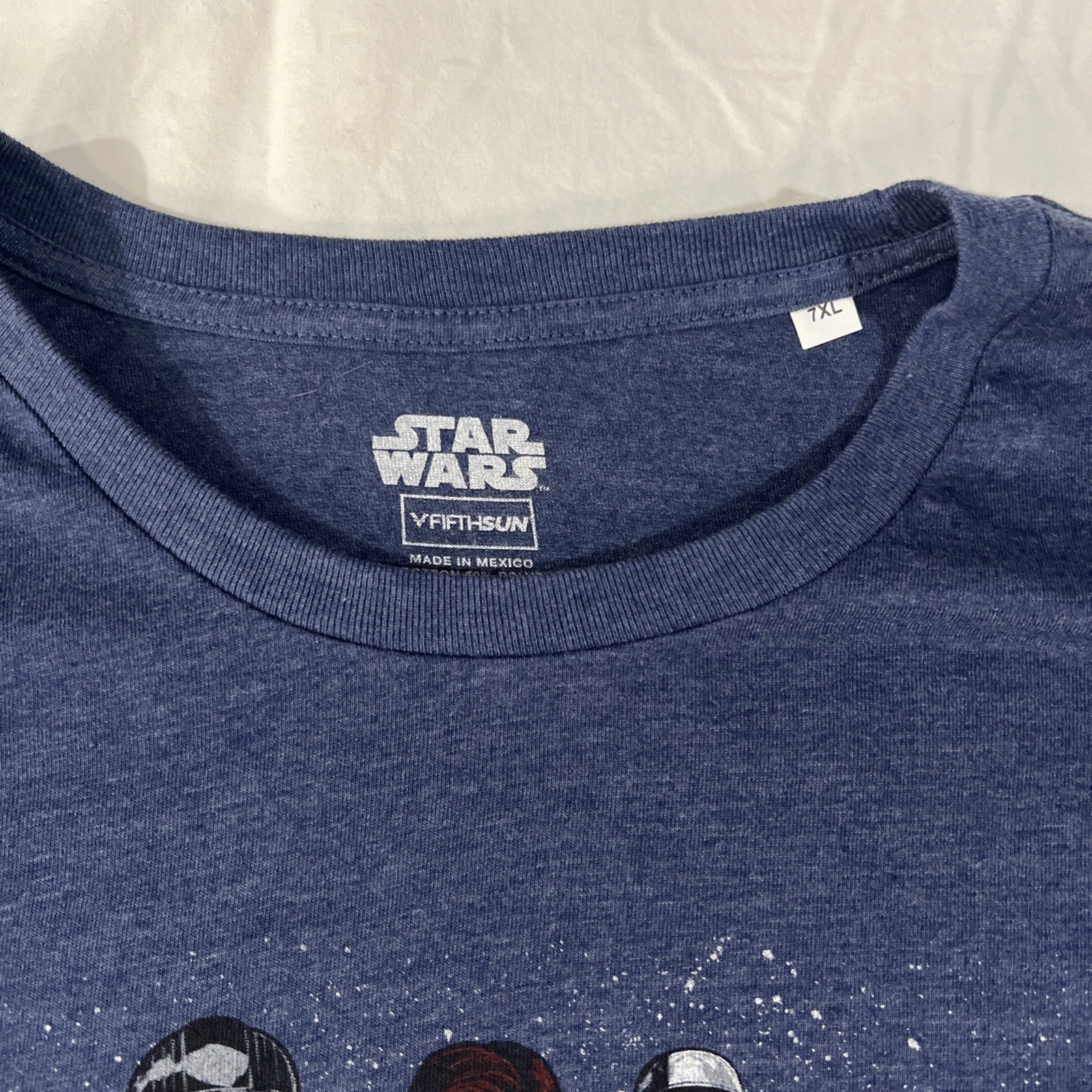 Men’s Seven Xl Graphic T-Shirt Star Wars Blue New Without Tags gallery