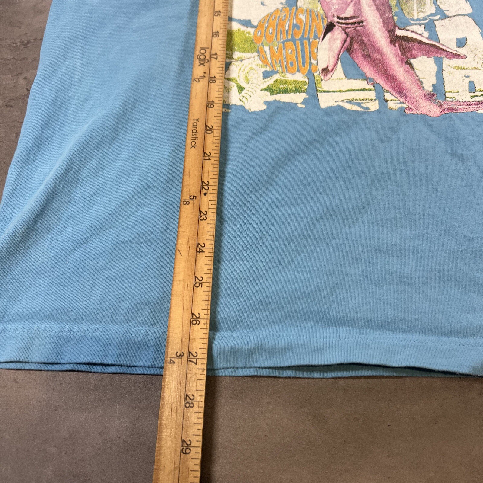 AMBUSH 88Rising Shirt Adult Medium Baby Blue Shark Summer 2022 Joji Niki Music gallery