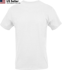 Gildan Men’s Crew T-Shirts, Multipack, Style G1100 XX-Large, White