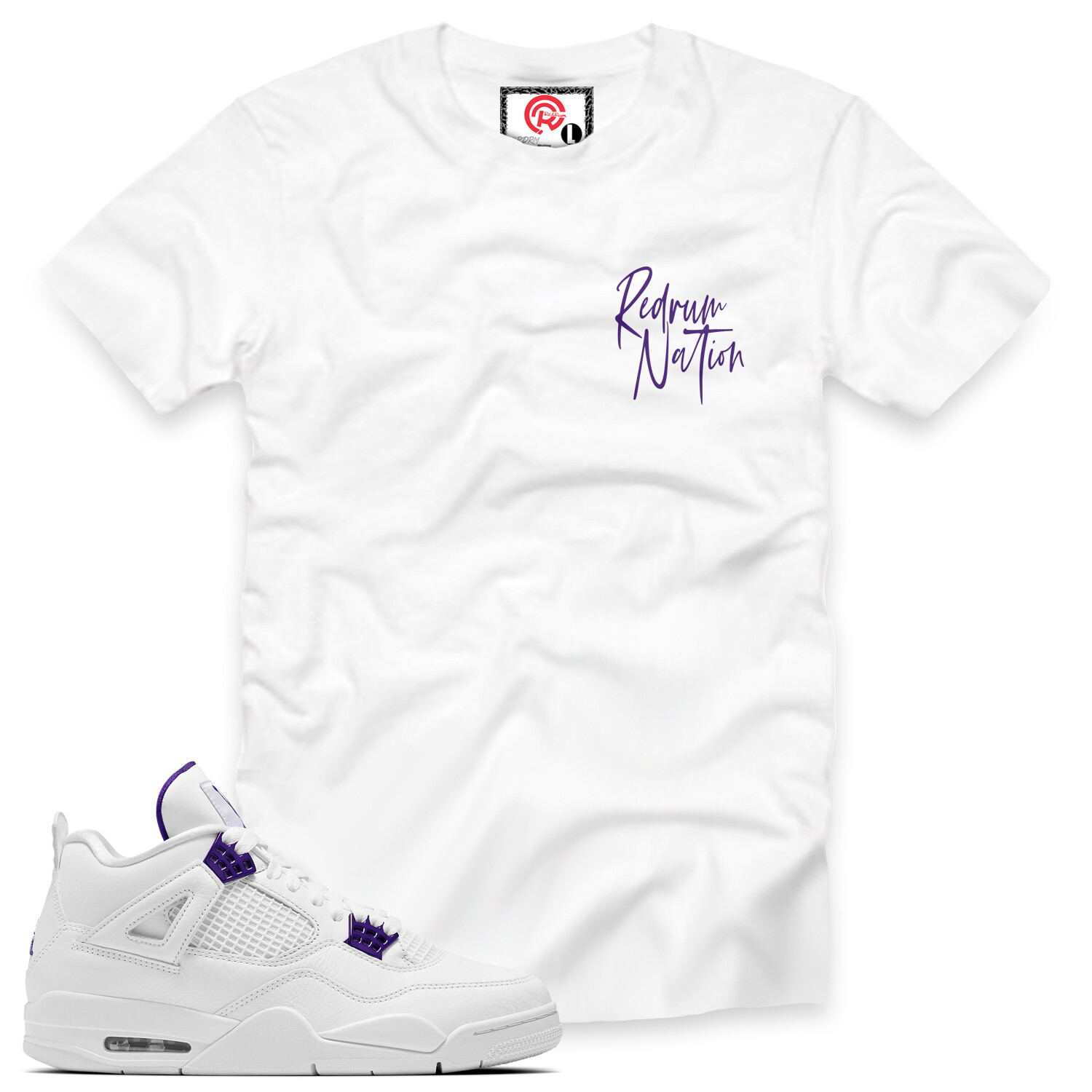 Metallic Purple 4 Redrum Nation T-Shirt gallery