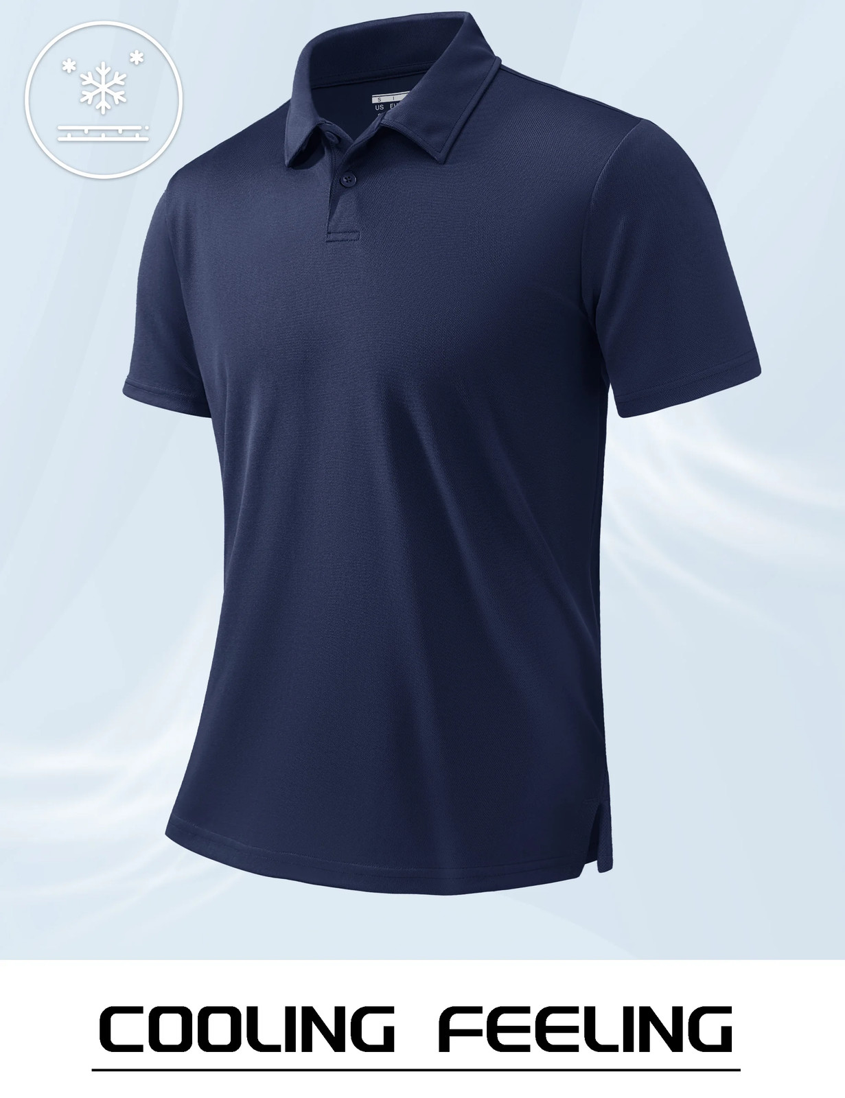 I Mens Polo Shirt Short Sleeve Breathable Casual Sports Summer Shirt Collared gallery