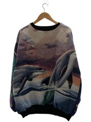 Other Brands Knit Sweater (Thick) Multicolor All-Over Pattern