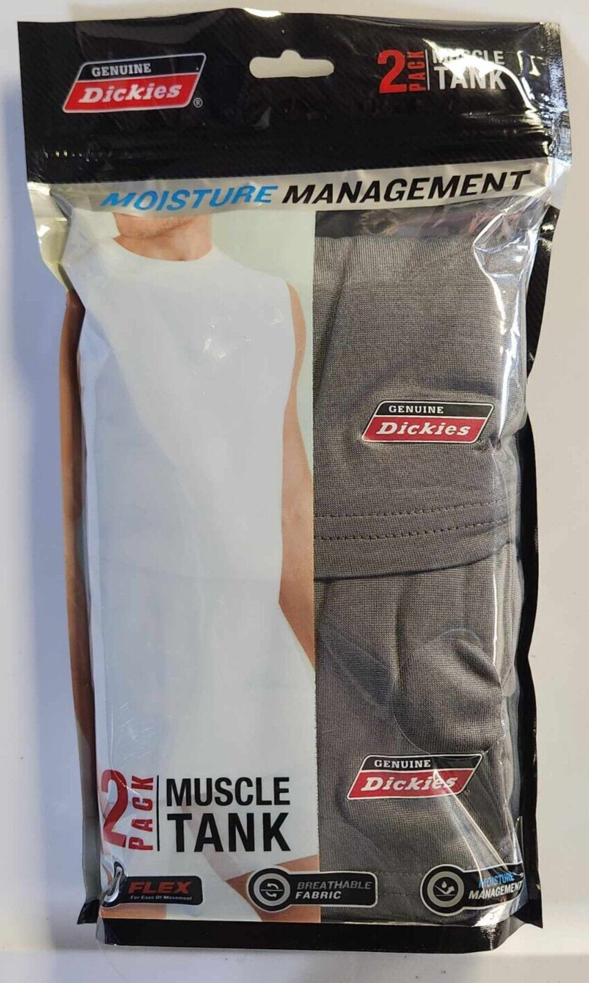 Genuine Dickies Men's Large Muscle Tank Tops 2 Pack gallery