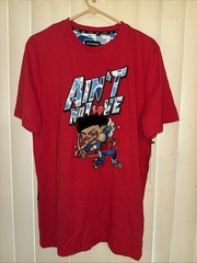 Dysorder ” AIN’T NO LOVE” TEE SHIRT STITCHED Medium Red Cupid Embroidery