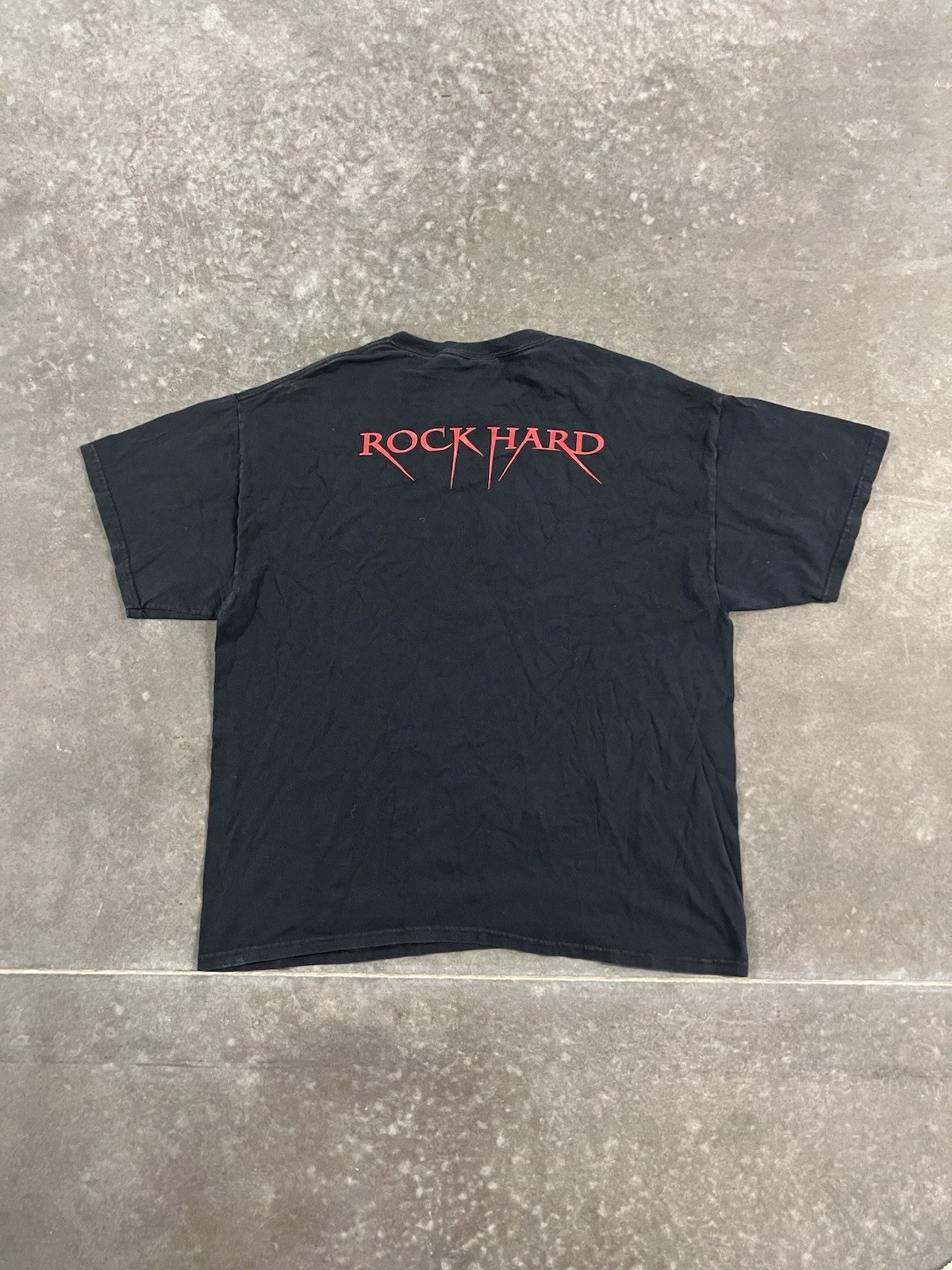 Vintage Stiletto Rock Hard Graphic T Shirt Black Y2K Rock Tee gallery