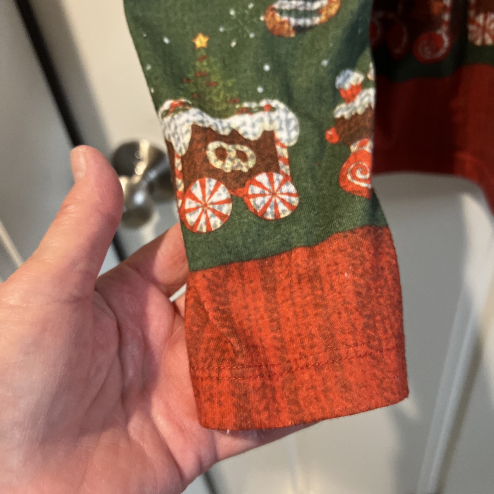 (#141) Holiday Illusion Men's Tee Santa Tie Faux Real Photolistic Apparel Large gallery