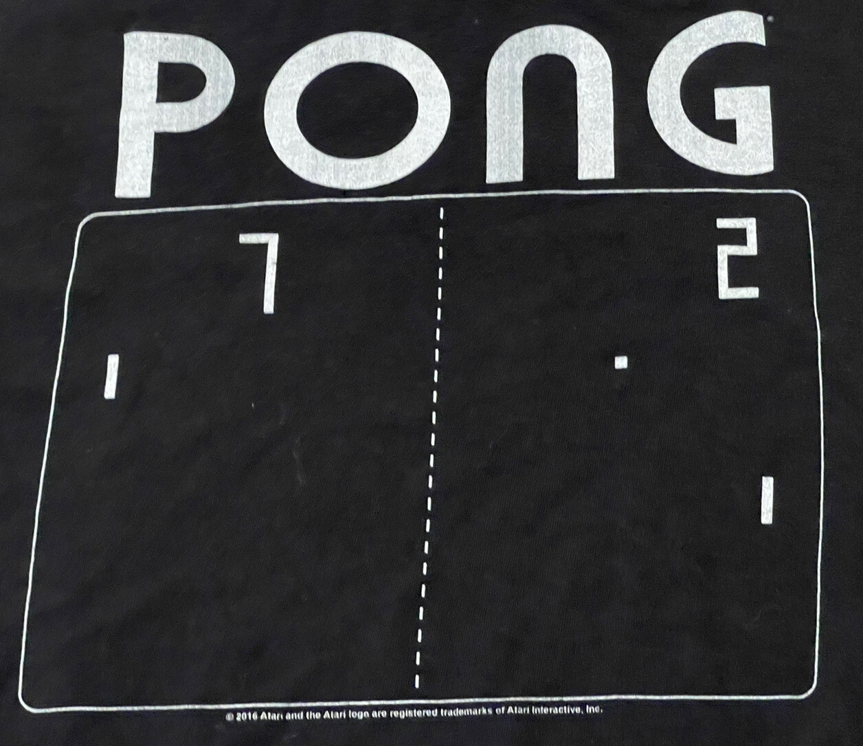 Atari Pong Game Screen Retro Gaming Men's Regular Fit Small-Medium 2016 Shirt gallery
