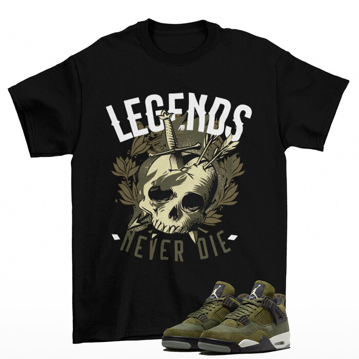 Legendary Shirt to Match Jordan 4 Craft Medium Olive FB9927-200 gallery
