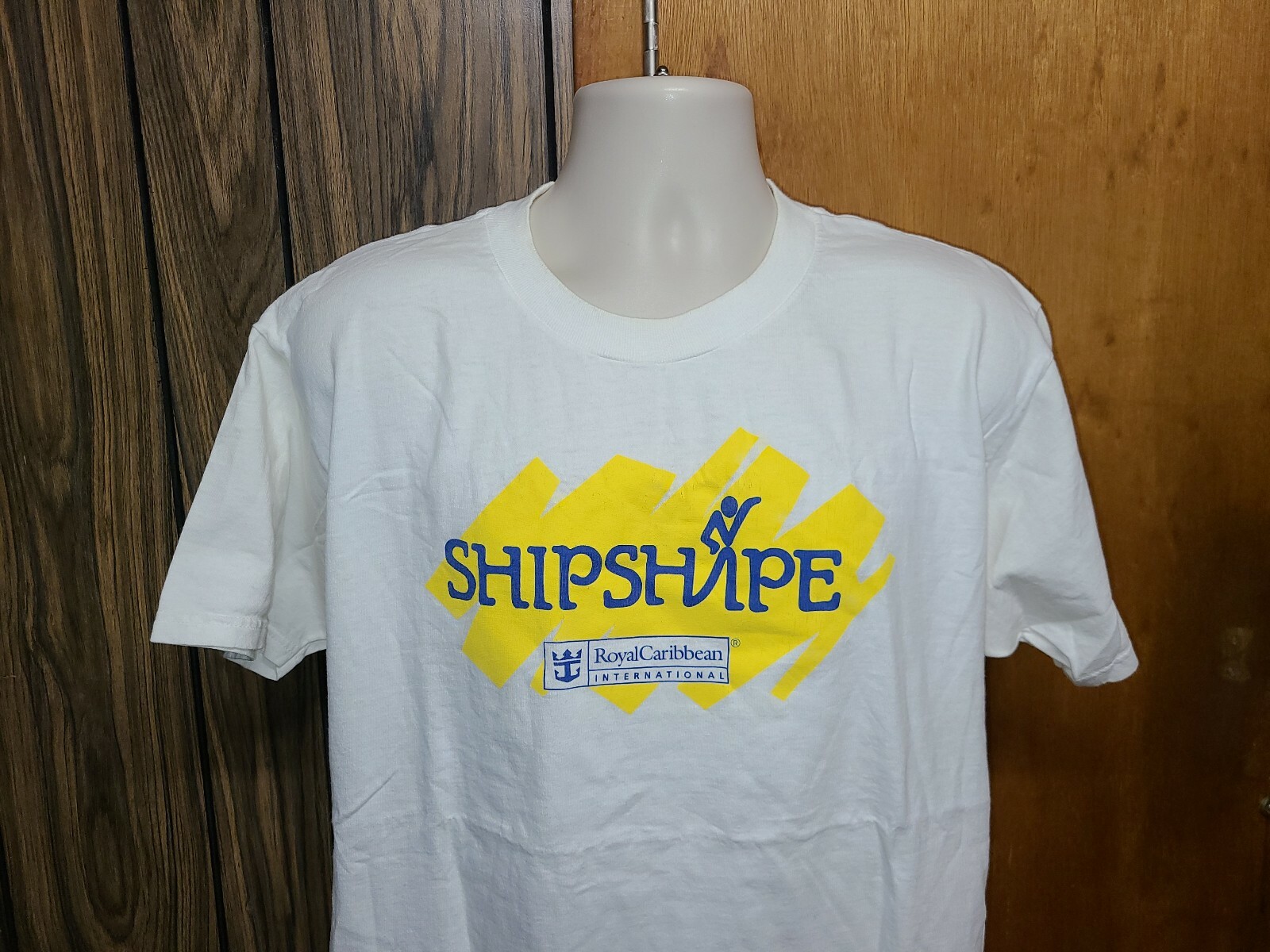 Royal Caribbean International Cruise Line Ship Shape Adult White XL TShirt gallery