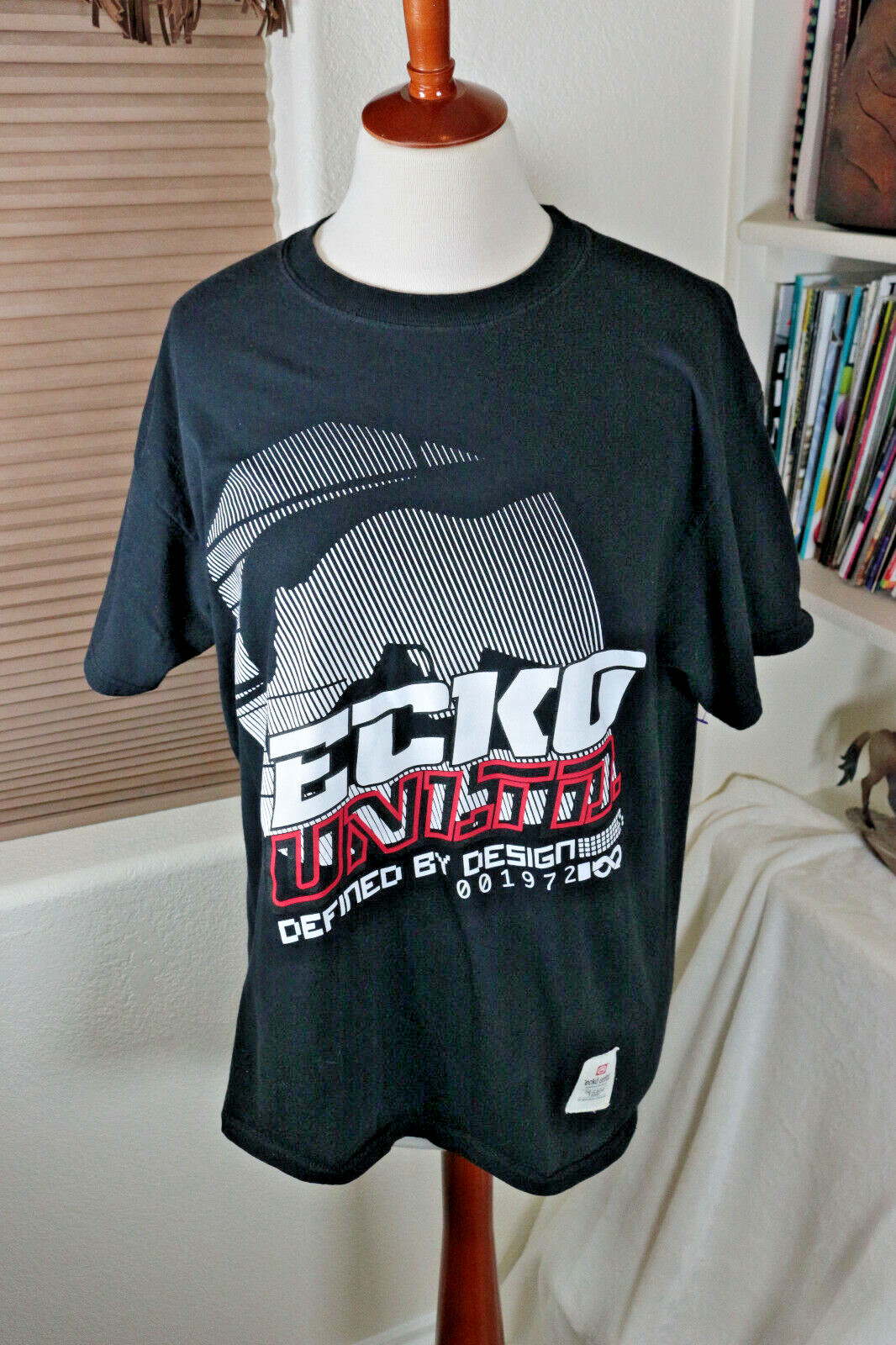 Echo Unlimited Mens Shirt Large Graphic Black Cotton Defined by Design Rhino gallery