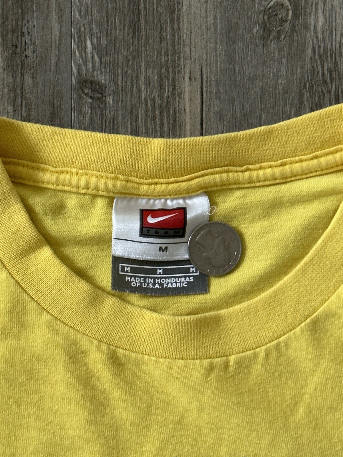 Vintage 2000s NCAA Nike Team Michigan University Basketball Tee Sz M VTG RARE gallery