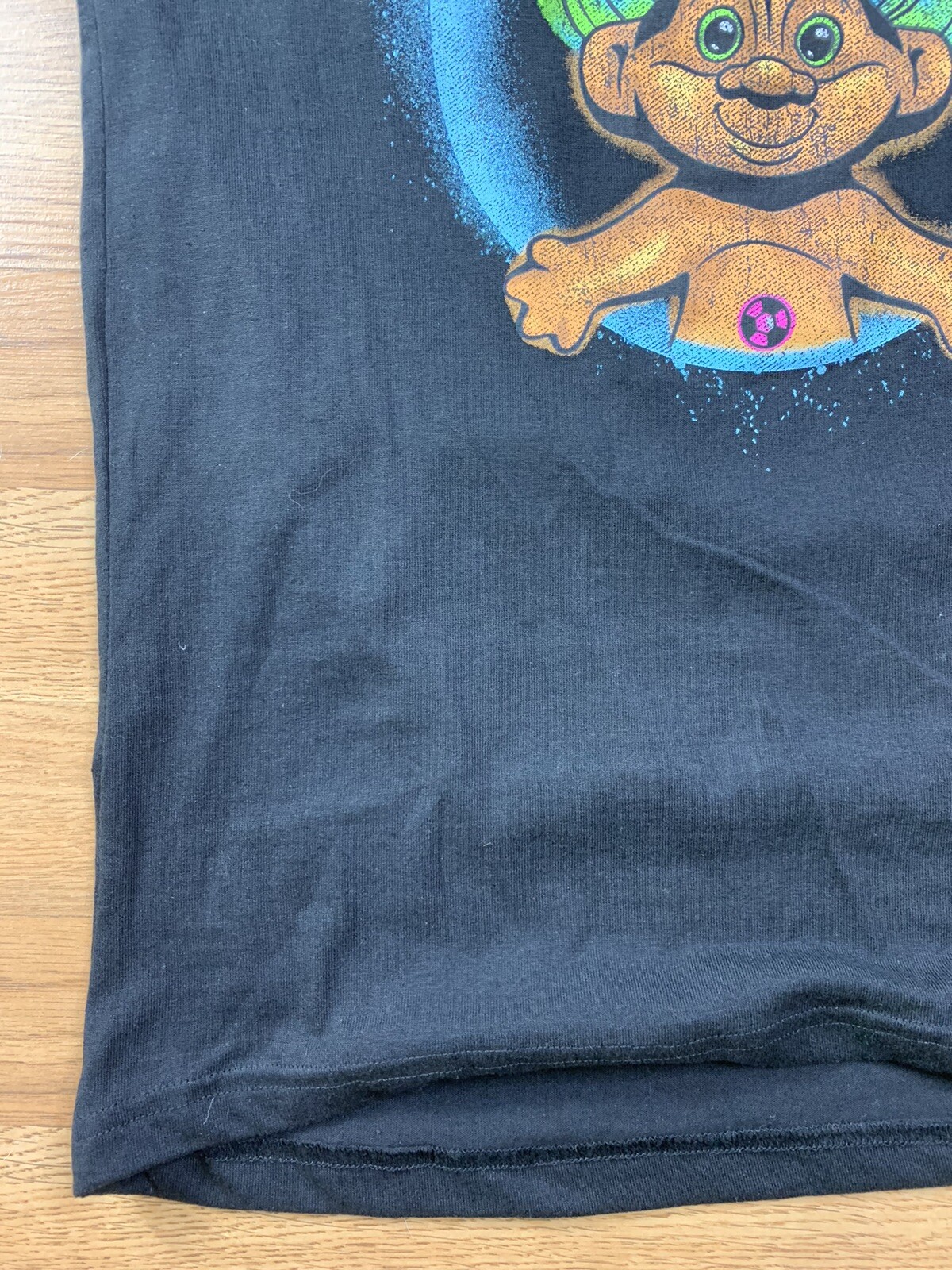 Vintage Style TROLLS T-Shirt Adult Small Good Luck Dreamworks gallery