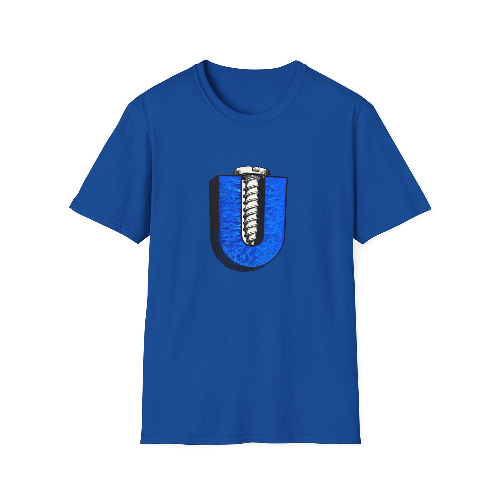 Screw U Screw You Classic 70s 80s Iron On Style Graphic