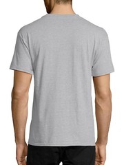 Hanes Men’s Heather Gray EcoSmart Short Sleeve T-Shirt Size 4XL