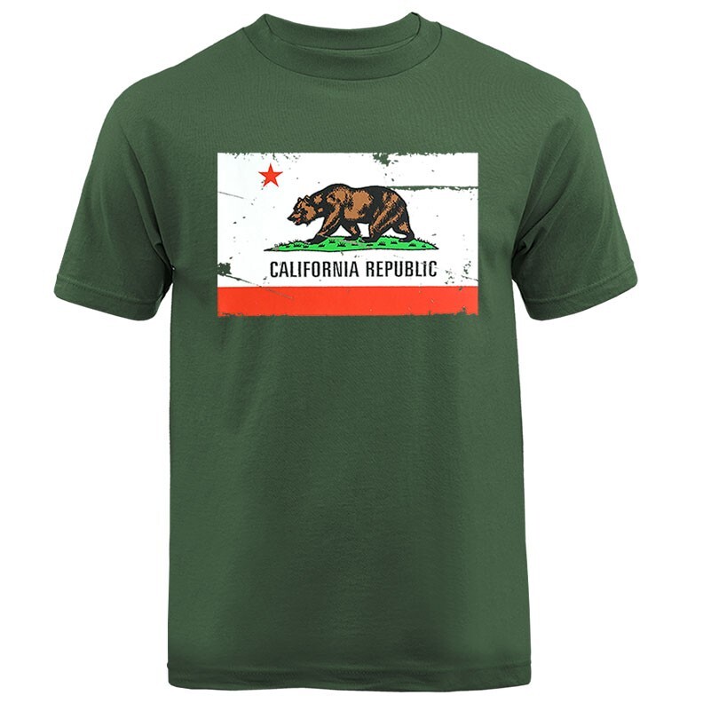 The Golden State California Republic Cali Bear Graphic T-shirt gallery