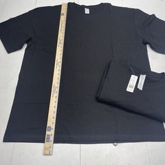 IBS Style 2 Pack Basic Black Short Sleeve T Shirts Mens Size 4XL New