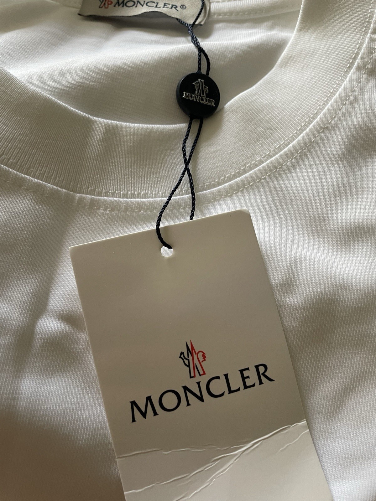 Men’s Fashion Designer T shirt size L white gallery