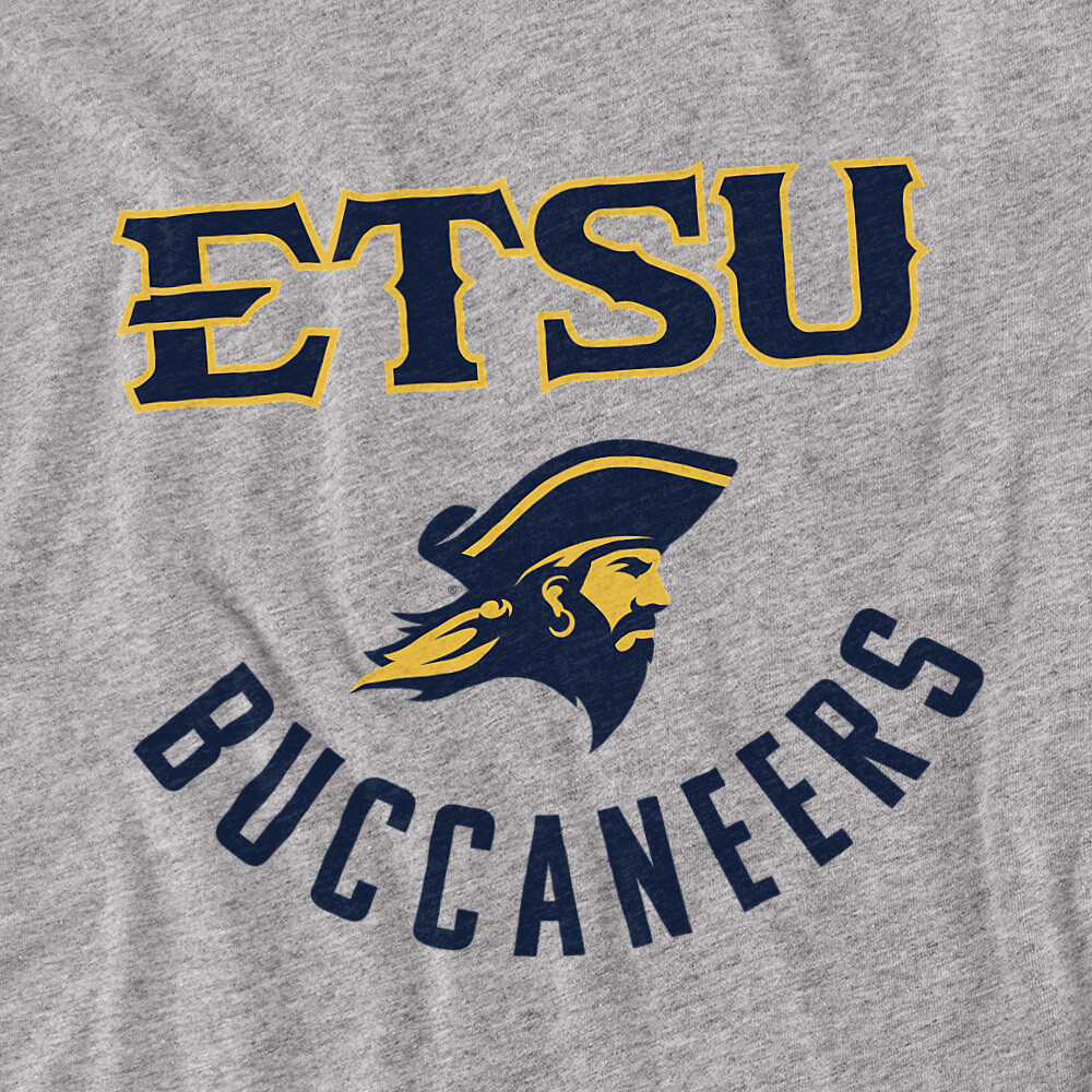 East Tennessee State University Adult T-Shirt One Color, Athletic Heather, S-5XL gallery