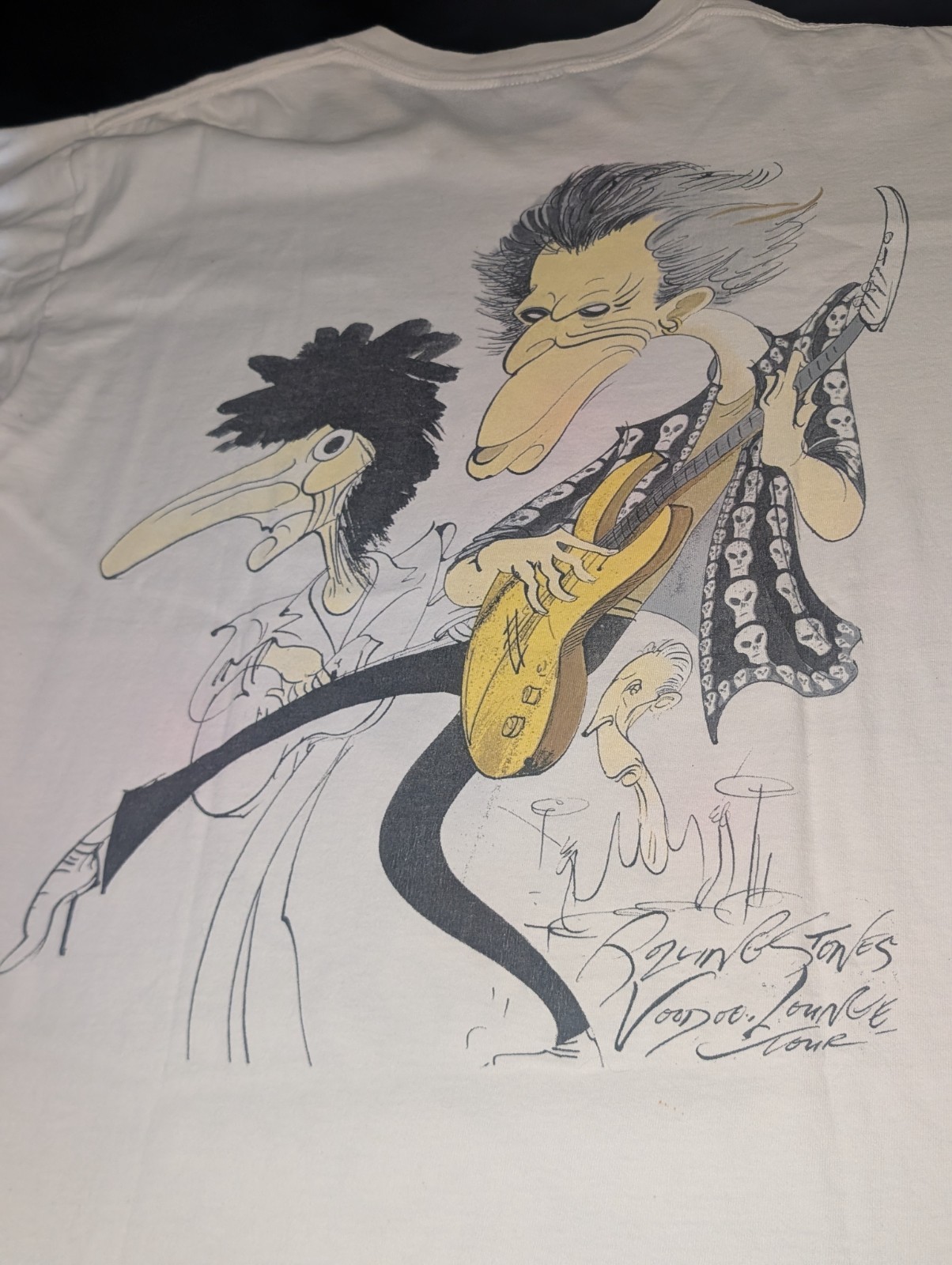 Rolling Stones Vintage 90's Voodoo Lounge Tour, Gerald Scarfe T-shirt, size L gallery