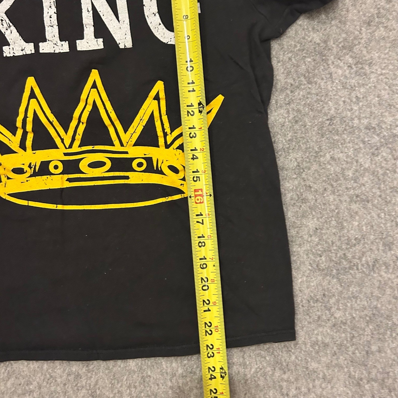 Delta Pro Weight King Crown Graphic Streetwear Grunge T Shirt Adult Small gallery